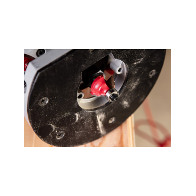 Frezavimo antgalis, paviršius apvalinamas, dekoratyvinis, HM, 25,7 x 9,7 mm, kotas 8 mm 2