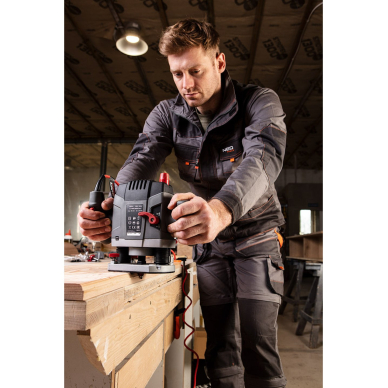 Frezavimo antgalis, paviršius apvalinamas, dekoratyvinis, HM, 28,8 x 15,9 mm, kotas 8 mm 5