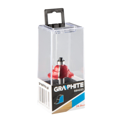 Frezavimo antgalis, paviršius apvalinamas, dekoratyvinis, HM, 34,9 x 15 mm, kotas 8 mm 1 Frezavimo antgalis, paviršius apvalinamas, dekoratyvinis, HM, 34,9 x 15 mm, kotas 8 mm 1