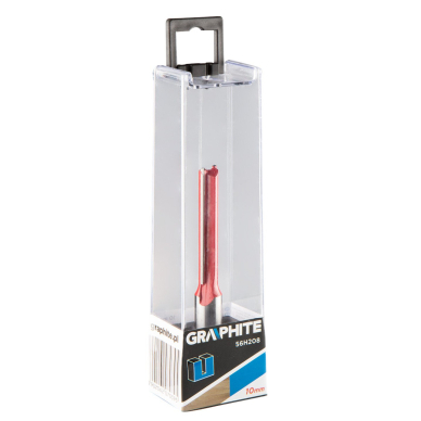 Frezavimo antgalis, tiesus, HM, 10 x 50 mm, kotas 12 mm 1 Frezavimo antgalis, tiesus, HM, 10 x 50 mm, kotas 12 mm 1