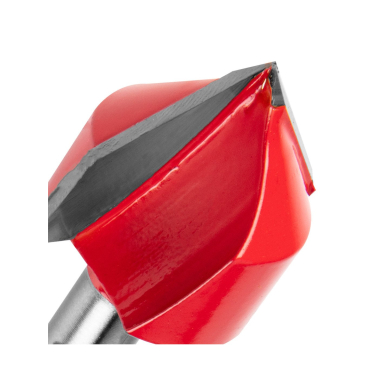 Frezavimo antgalis, V formos griovelis, HM, 25,4 x 25,4 mm, kotas 8 mm 8