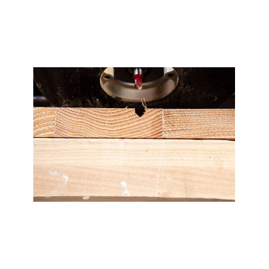 Frezavimo antgalis, V formos griovelis, HM, 8 x 8 mm, kotas 8 mm 6