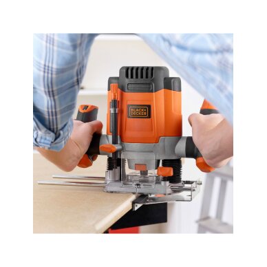 Frezeris 1200W, KW1200E-QS, Black&Decker 3