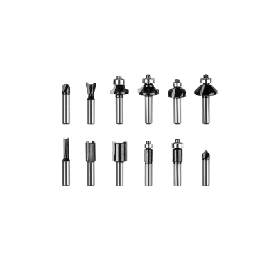 Frezos profiliams, 8mm. 12 vnt.kpl. 2