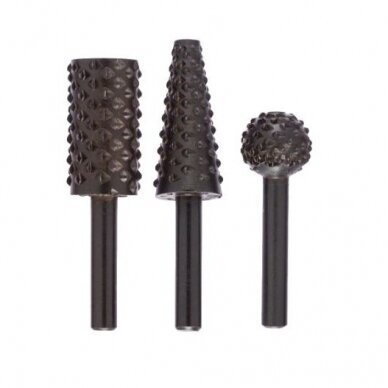 Frezų kompl. gręžtuvui Bosch, 3 vnt., 1609200307 Frezų kompl. gręžtuvui Bosch, 3 vnt., 1609200307