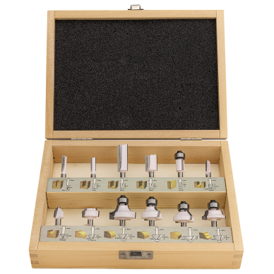 FREZŲ RINKINYS Makita D-57065, 12 vnt. 6mm kotelis FREZŲ RINKINYS Makita D-57065, 12 vnt. 6mm kotelis