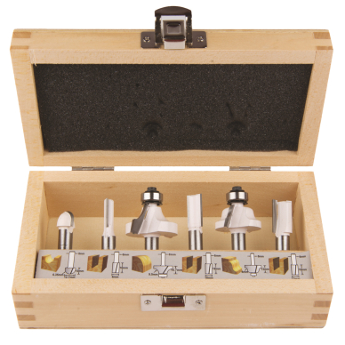 Frezų rinkinys Makita D-53540, 6 vnt. Frezų rinkinys Makita D-53540, 6 vnt.