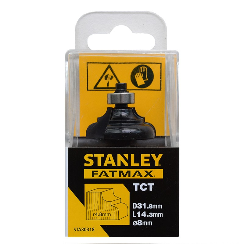 Freza TCT, kampų formav. „STANLEY" 1 Freza TCT, kampų formav. „STANLEY" 1