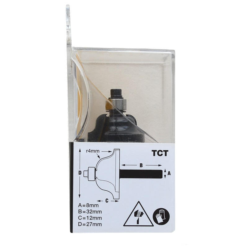 Freza TCT, kampų formavimo 4 x 27 mm 2 Freza TCT, kampų formavimo 4 x 27 mm 2