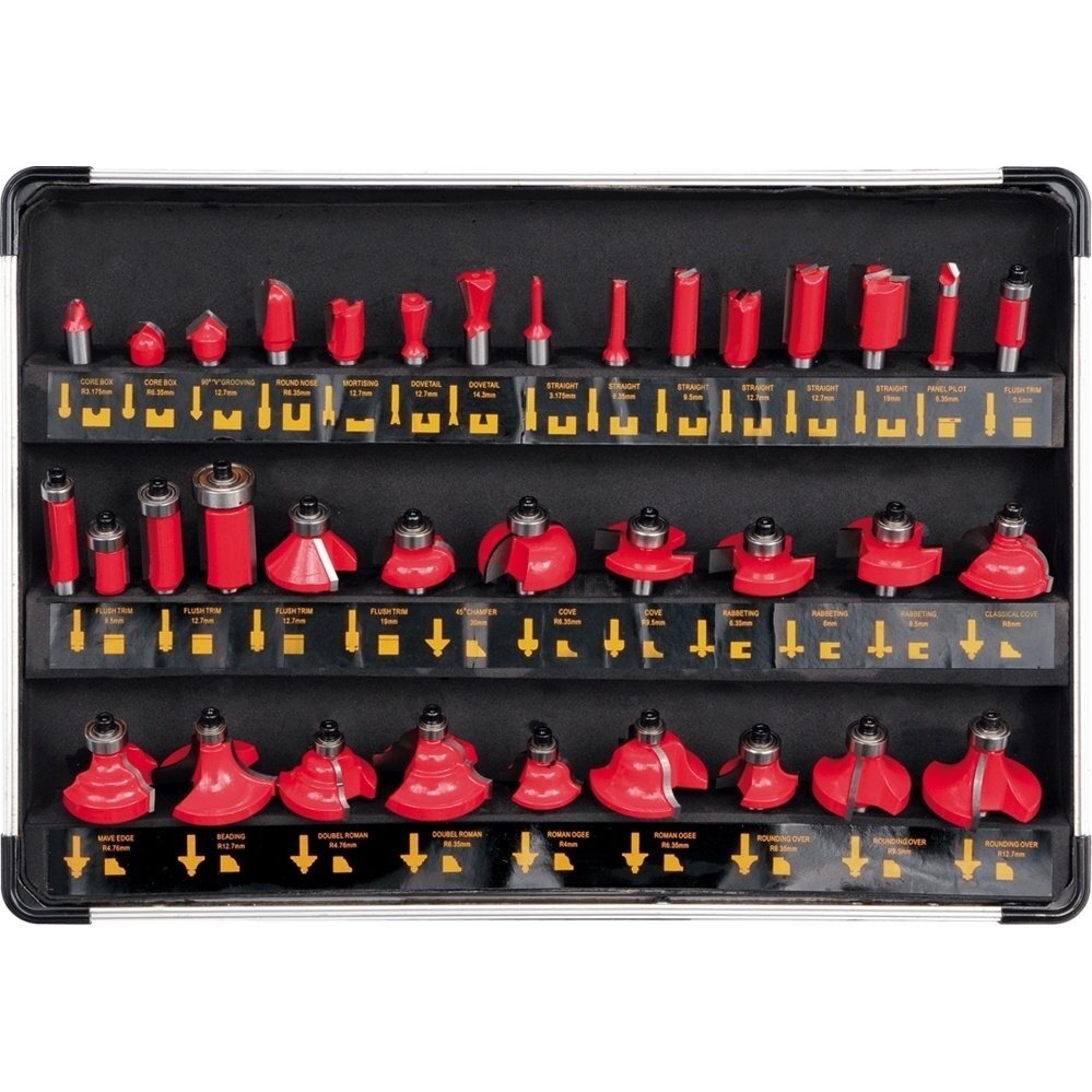 Frezų medžiui rinkinys Yato 35 vnt. 8 mm 2 Frezų medžiui rinkinys Yato 35 vnt. 8 mm 2