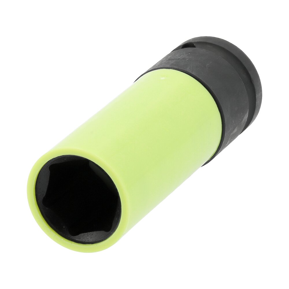 Galvutė smūginė ilga plonasienė | su plastikine apsauga | 12,7 mm (1/2") | 19 mm (YT-10585) Galvutė smūginė ilga plonasienė | su plastikine apsauga | 12,7 mm (1/2") | 19 mm (YT-10585)