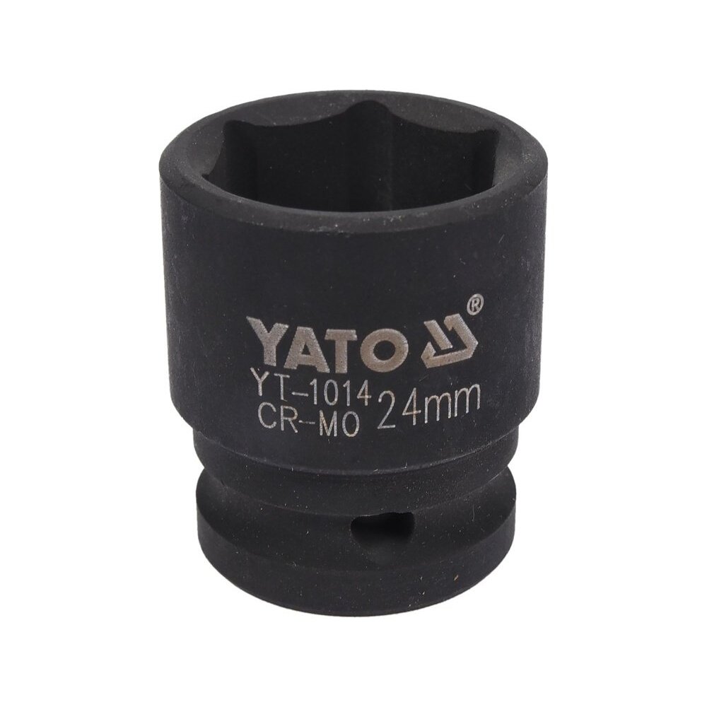 Galvutė smūginė šešiakampė | 12,5 mm (1/2") | 24 mm (YT-1014)