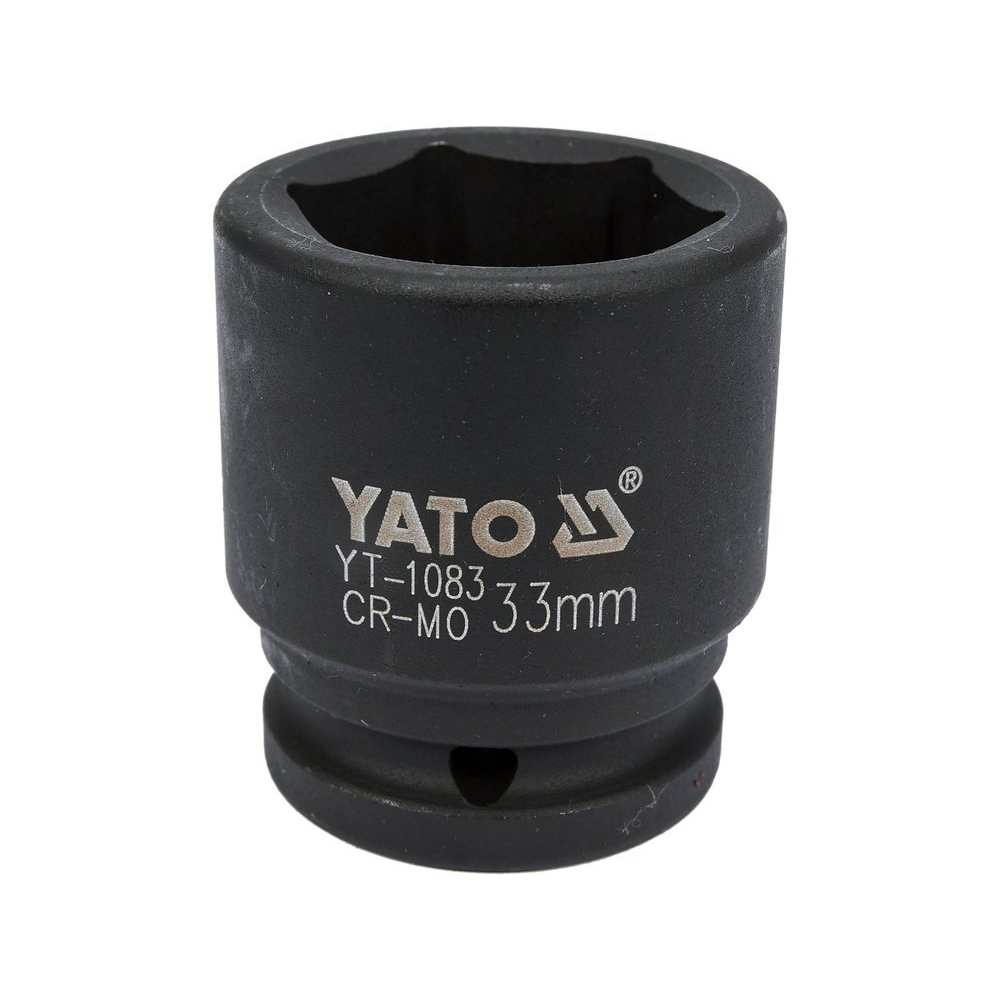 Galvutė smūginė šešiakampė | 20 mm (3/4") | 33 mm (YT-1083)