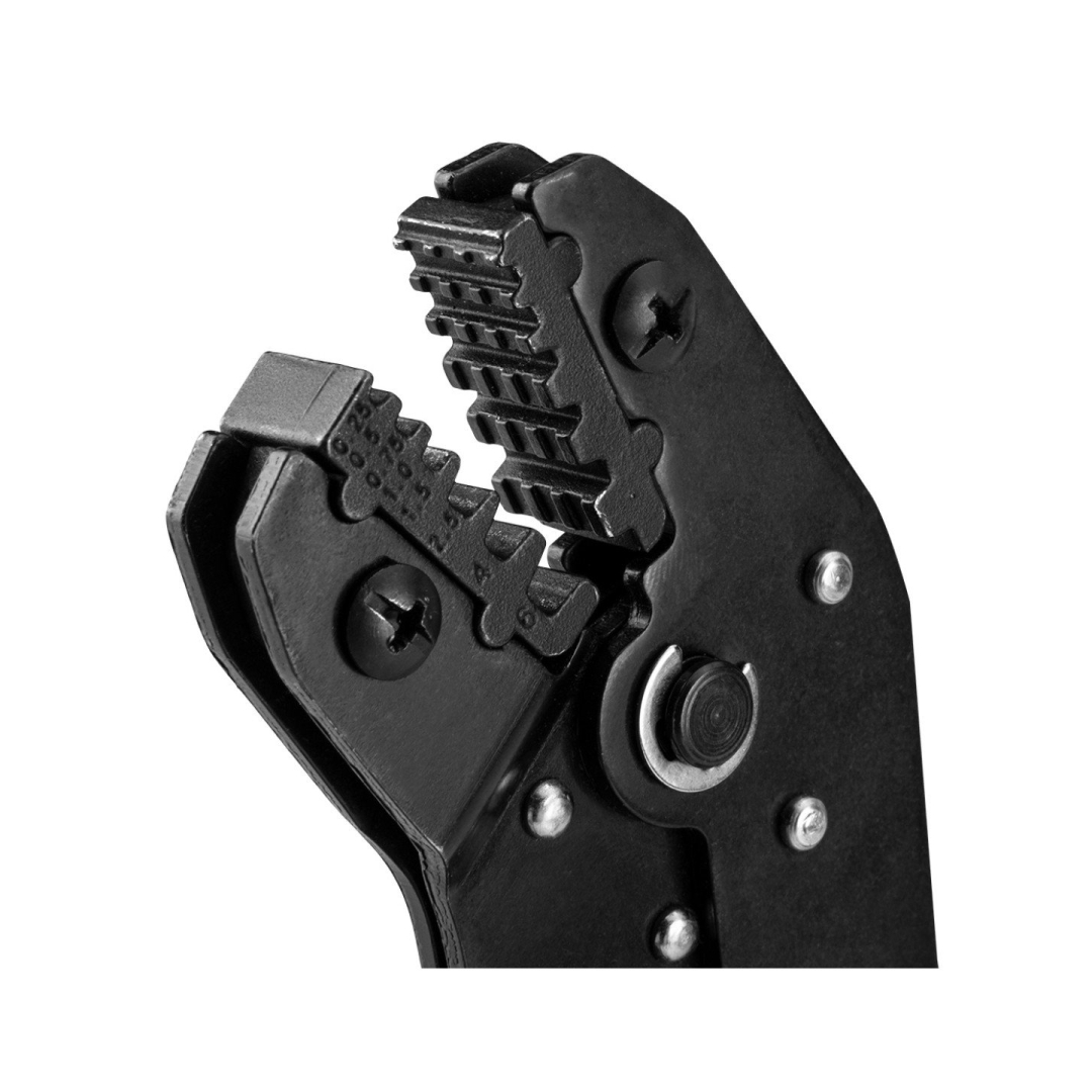 Galinių įvorių užspaudimo replės 0,25-6 mm2 5 Galinių įvorių užspaudimo replės 0,25-6 mm2 5