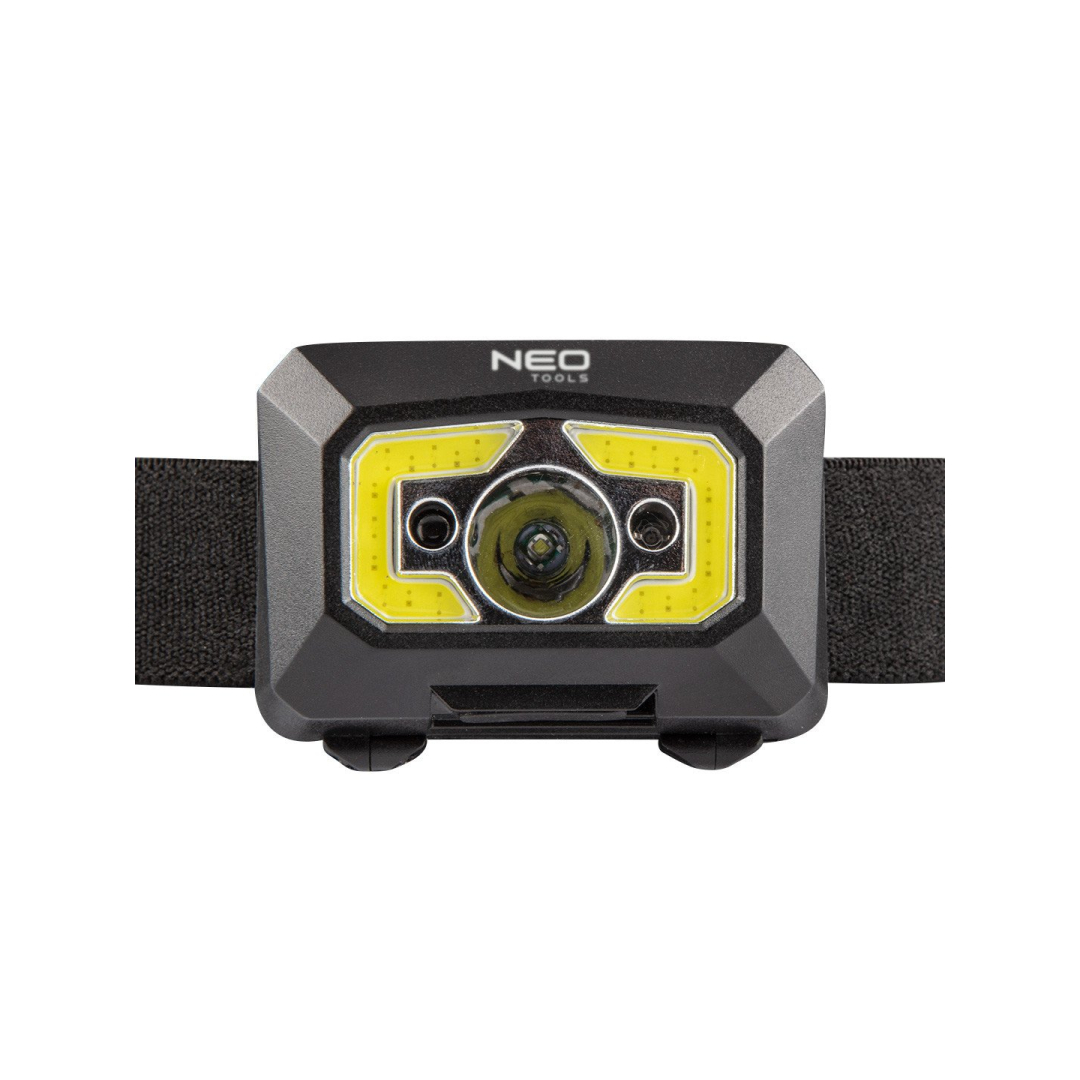 Galvos žibintas, įkraunamas per USB 250 lm COB LED + judesio jutiklis 7