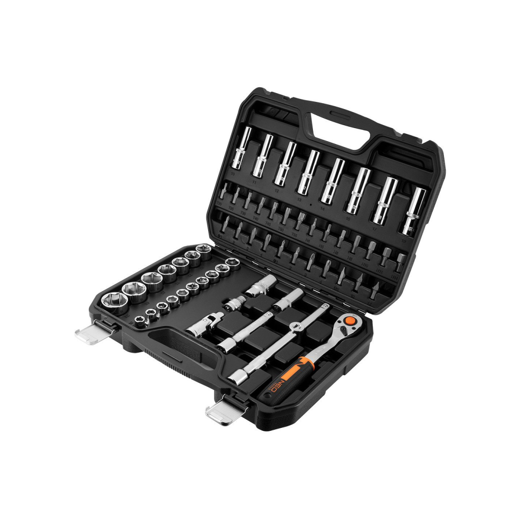 Galvučių rinkinys 1/2", 58 vnt. 2