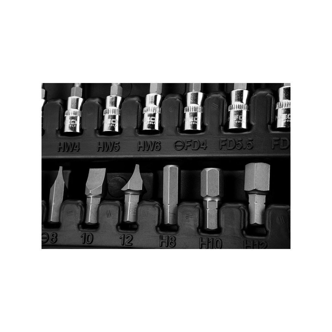 Galvučių rinkinys 1/4", 1/2", 94 vnt. 5