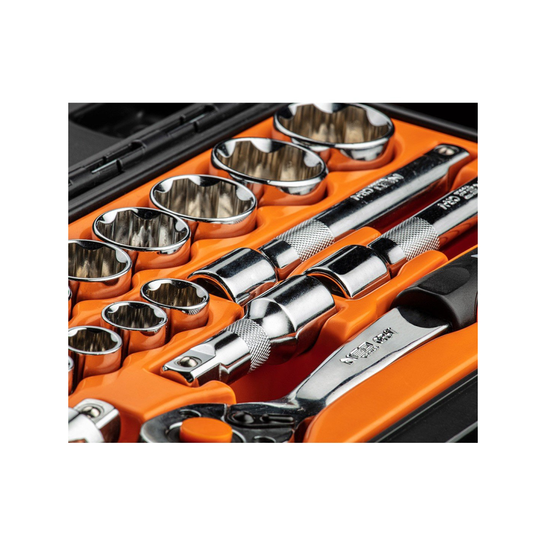 Galvučių rinkinys 23vnt 1/2" 3