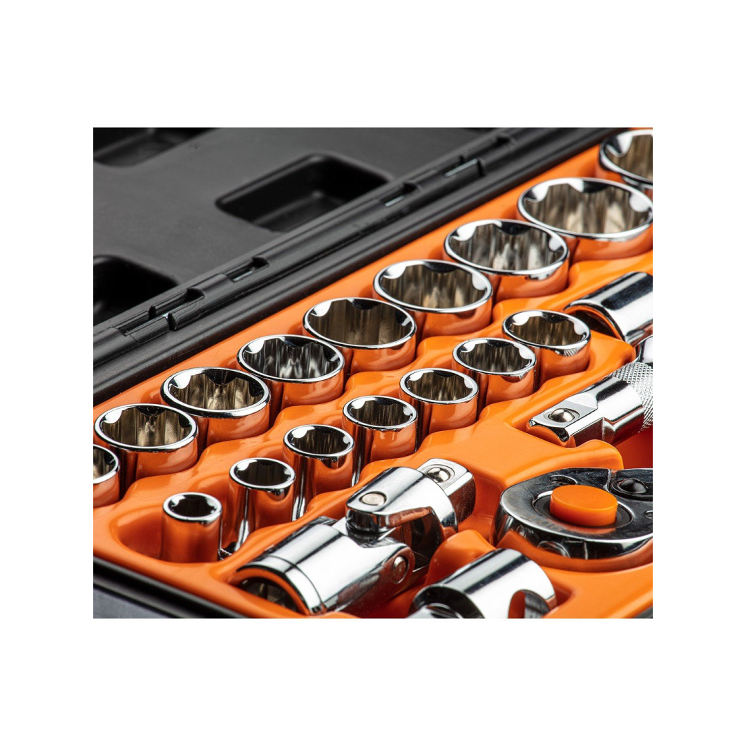 Galvučių rinkinys 23vnt 1/2" 4