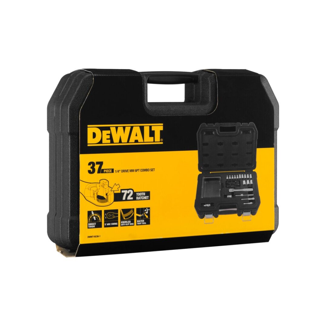 Galvučių rinkinys 37 vnt., DeWalt DWMT19238-1 4 Galvučių rinkinys 37 vnt., DeWalt DWMT19238-1 4