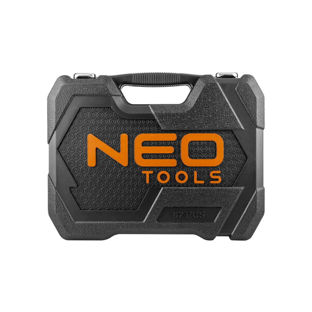 Galvučių rinkinys 82 vnt. rinkinys, 1/2", 1/4" 3