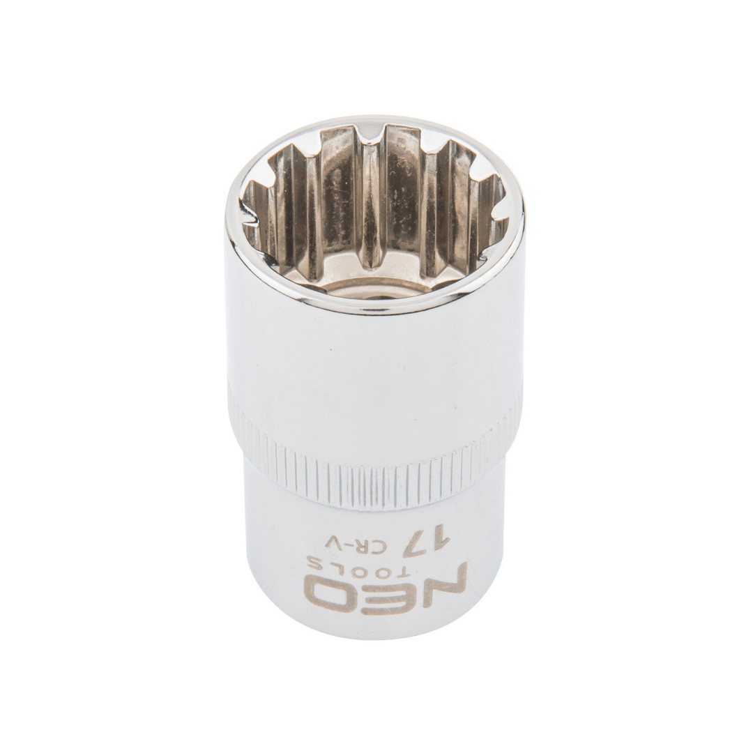 Galvutė dvylikakampė 1/2", 17mm,