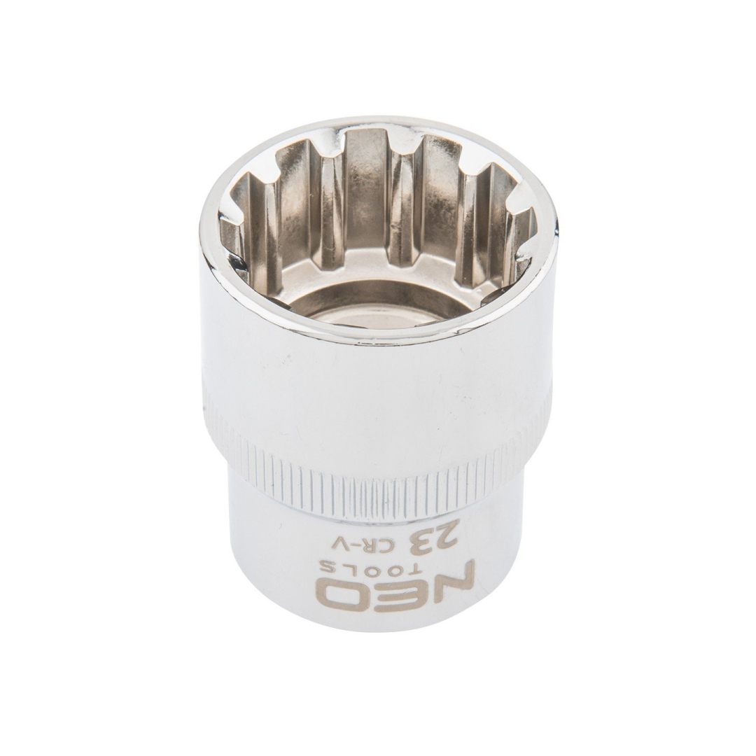 Galvutė dvylikakampė 1/2", 23mm, Galvutė dvylikakampė 1/2", 23mm,