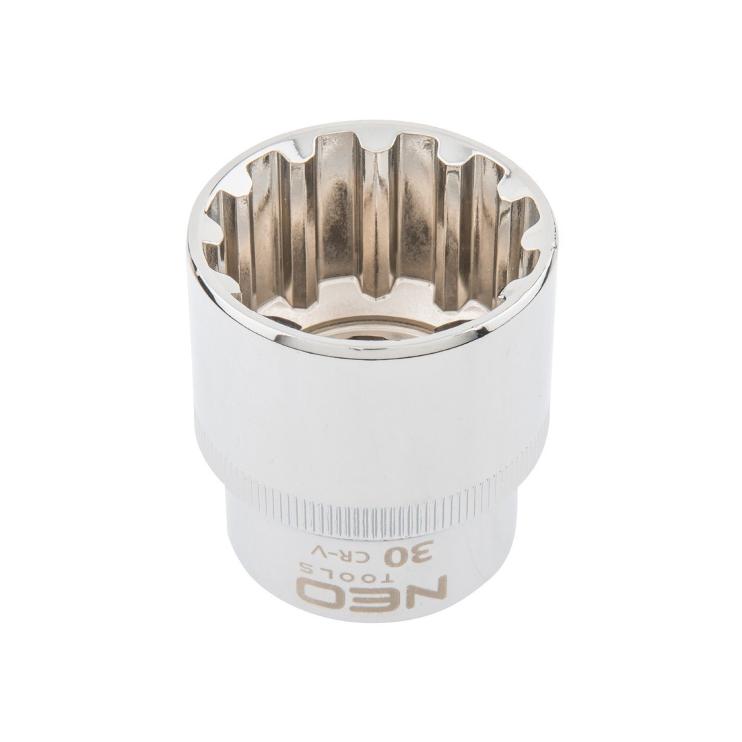 Galvutė dvylikakampė 1/2", 30mm, Galvutė dvylikakampė 1/2", 30mm,