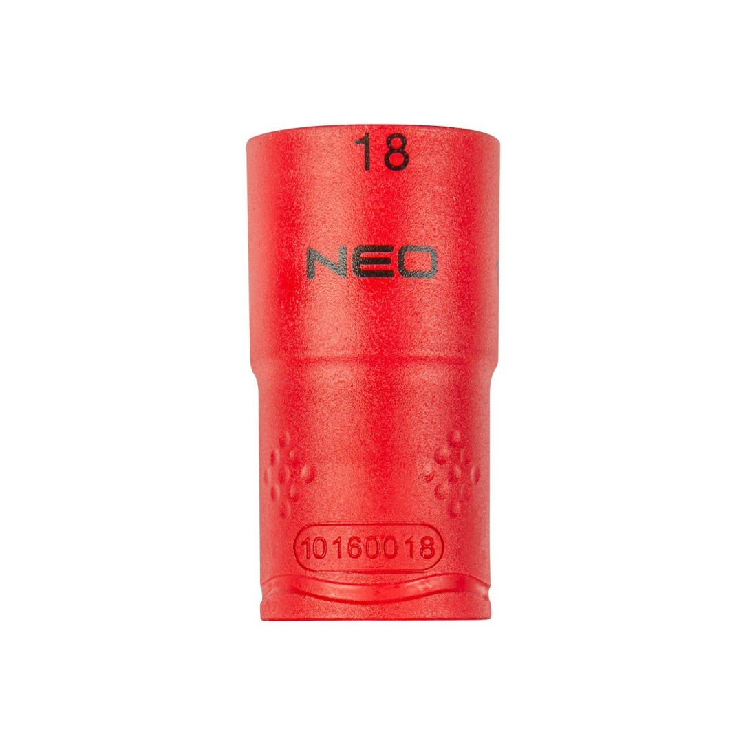 Galvutė šešiakampė 1/2" 18mm 1000V Galvutė šešiakampė 1/2" 18mm 1000V