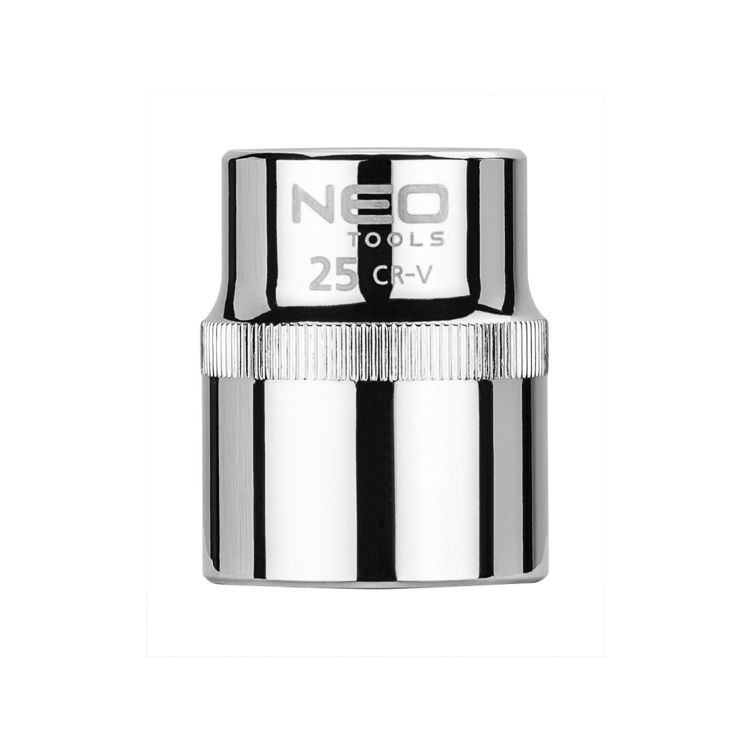 Galvutė šešiakampė 1/2", 25mm, Galvutė šešiakampė 1/2", 25mm,