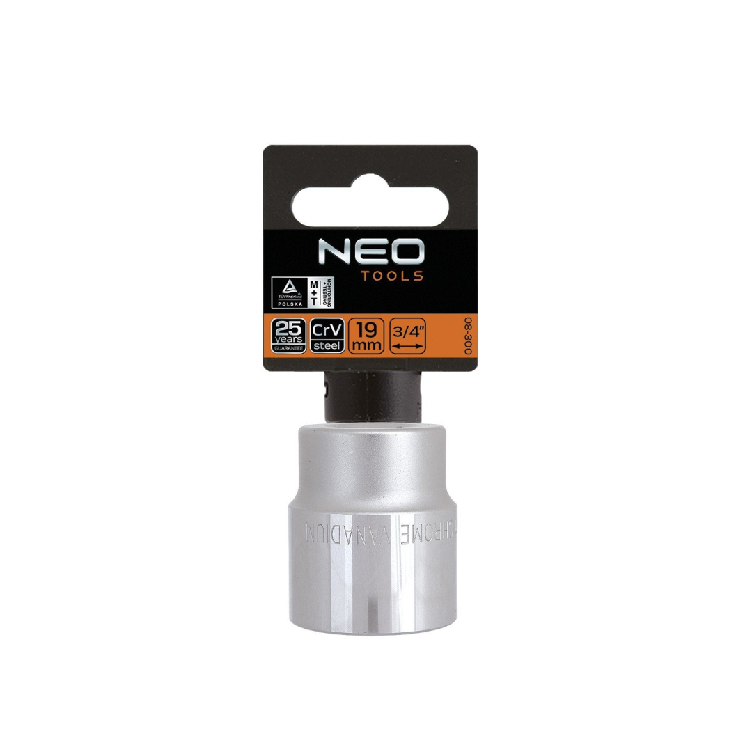 Galvutė šešiakampė 3/4" 21mm, 1 Galvutė šešiakampė 3/4" 21mm, 1