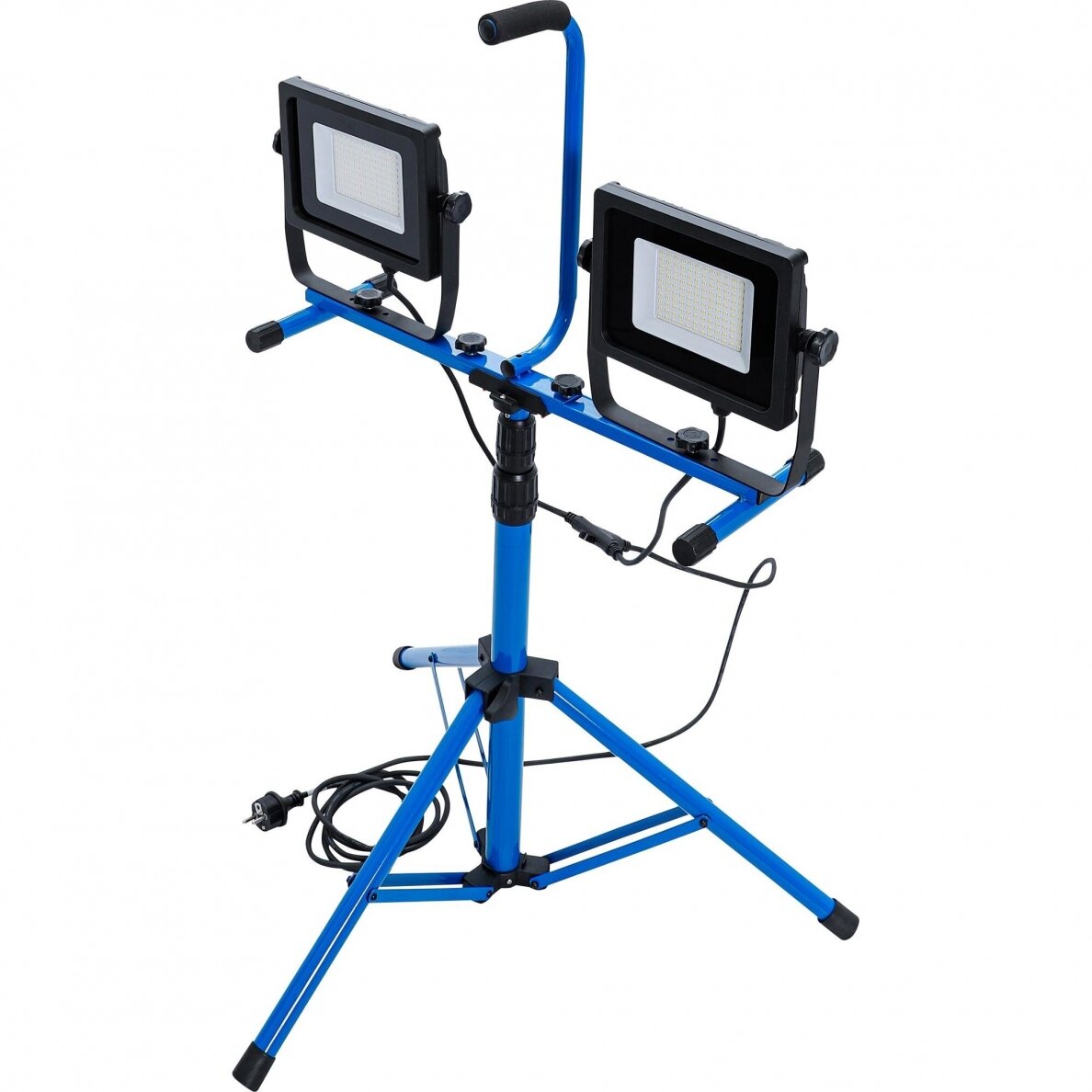 Galingas LED statybinis prožektorius BGS-technic, 2x 7000Lm 1 Galingas LED statybinis prožektorius BGS-technic, 2x 7000Lm 1