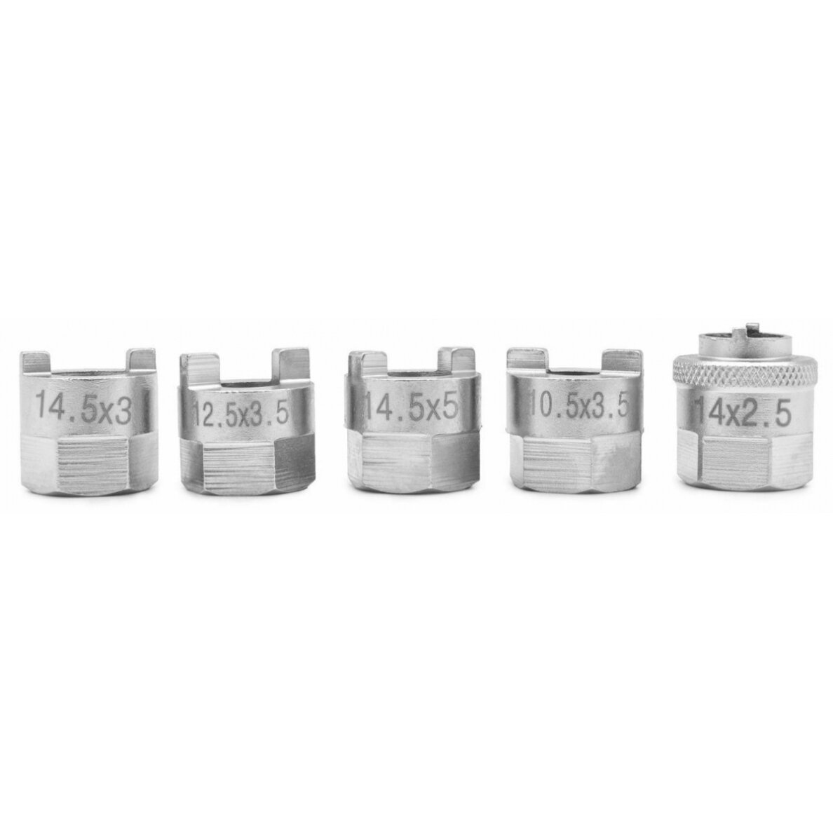 Galvučių komplektas amortizatoriams | Audi, VW, Mercedes | 5vnt. (SK62614) Galvučių komplektas amortizatoriams | Audi, VW, Mercedes | 5vnt. (SK62614)