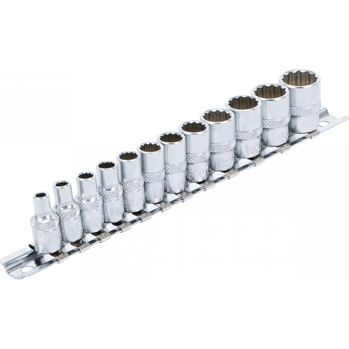 Galvučių rinkinys, 12-kampų | 6.3 mm (1/4") | coliniai dydžiai | 11 vnt. (2755)