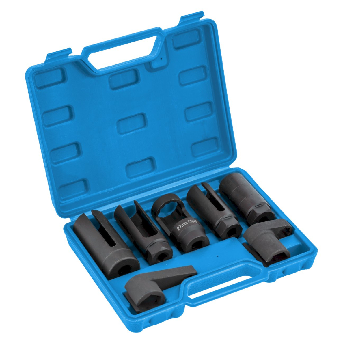 Galvučių rinkinys lambda zondui 7dalių, HOGERT HT8G326 Galvučių rinkinys lambda zondui 7dalių, HOGERT HT8G326