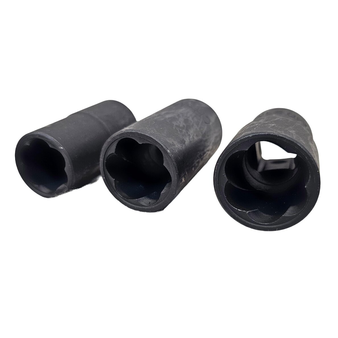 Galvučių rinkinys sugadintiems varžtams | 17-19-21 mm | 3 vnt. (EH2405) Galvučių rinkinys sugadintiems varžtams | 17-19-21 mm | 3 vnt. (EH2405)