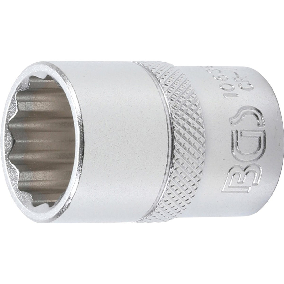 Galvutė 12-kampė | 12,5 mm (1/2") | 18 mm (10638) Galvutė 12-kampė | 12,5 mm (1/2") | 18 mm (10638)