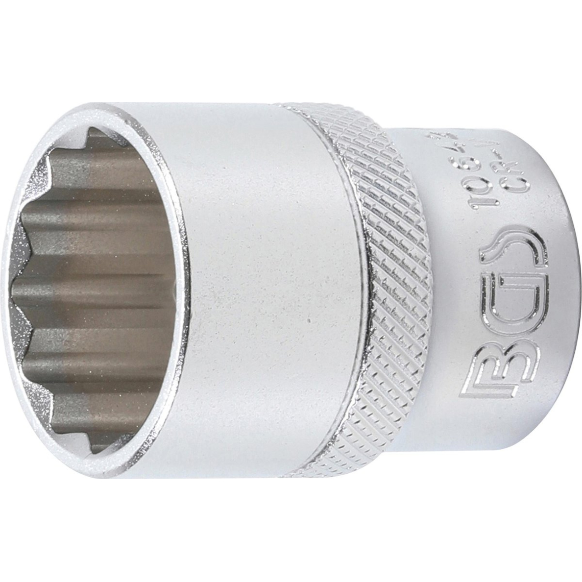 Galvutė 12-kampė | 12,5 mm (1/2") | 22 mm (10642) Galvutė 12-kampė | 12,5 mm (1/2") | 22 mm (10642)