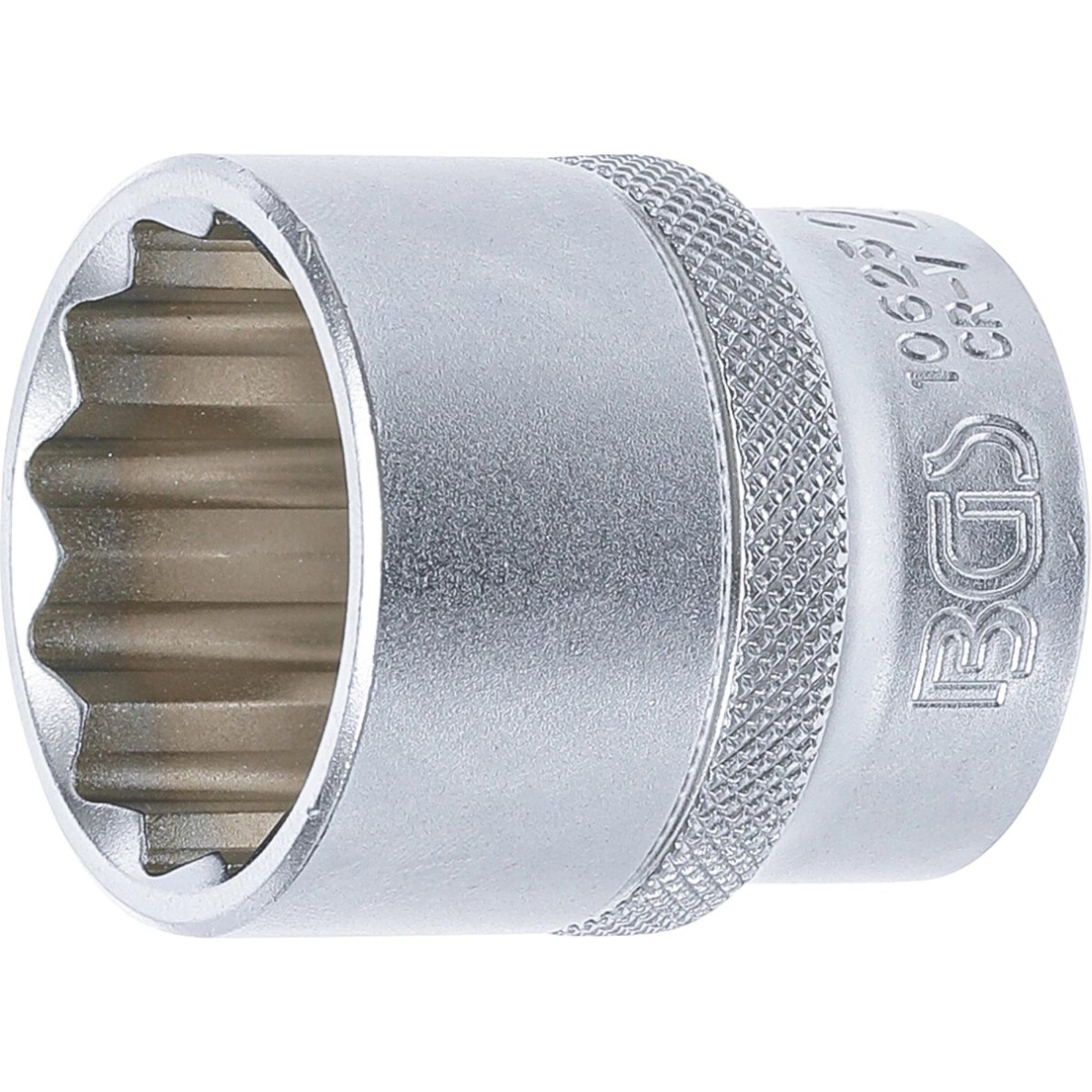 Galvutė 12-kampė | 12,5 mm (1/2") | 28 mm (10625) Galvutė 12-kampė | 12,5 mm (1/2") | 28 mm (10625)