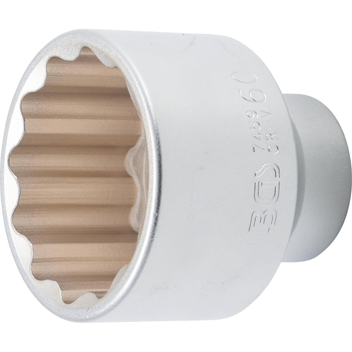 Galvutė 12-kampė | 20 mm (3/4") | 60 mm (7459) Galvutė 12-kampė | 20 mm (3/4") | 60 mm (7459)