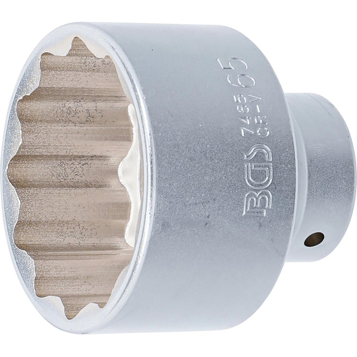 Galvutė 12-kampė | 20 mm (3/4") | 65 mm (7465)