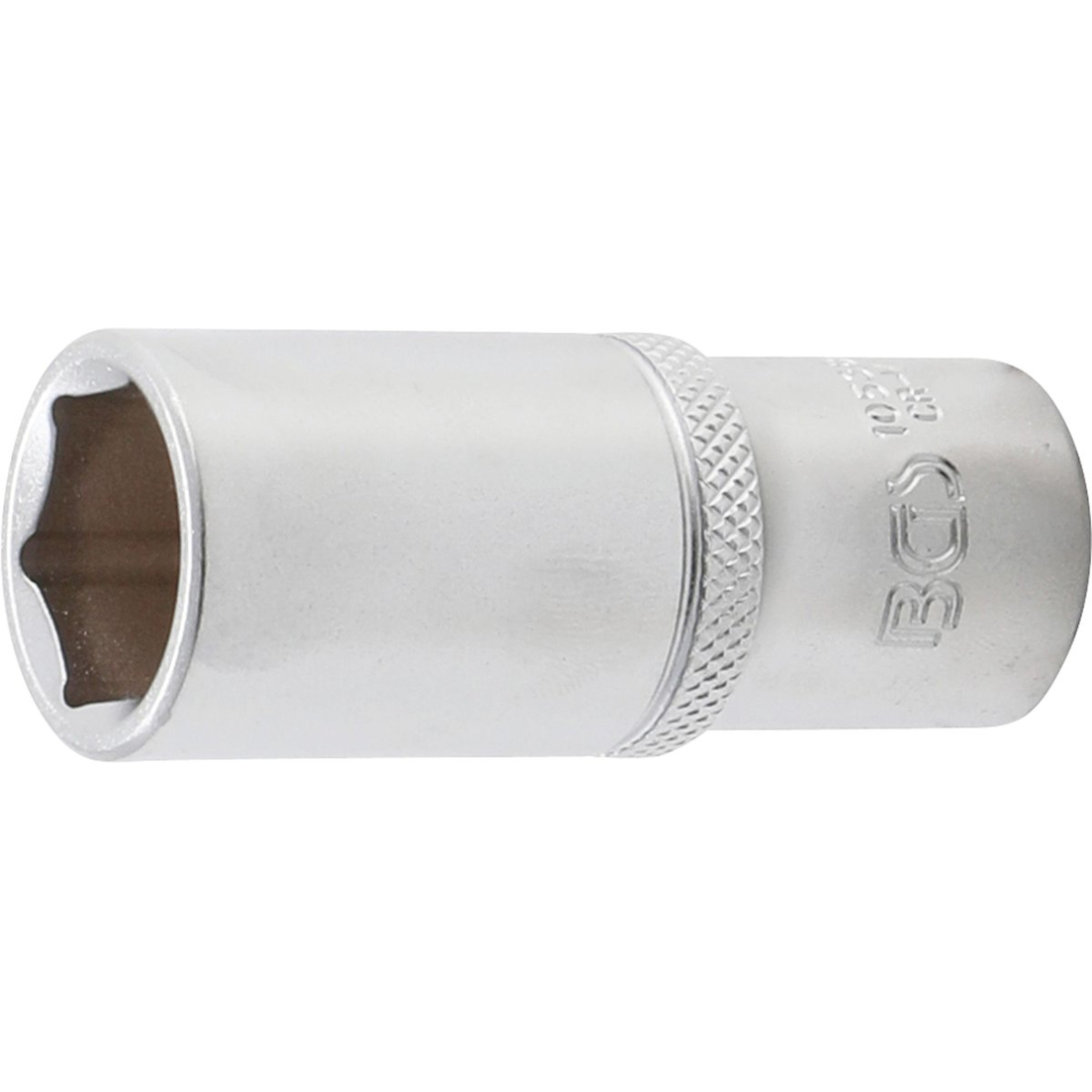 Galvutė ilga šešiakampė | 10 mm (3/8") | 18 mm (10538) Galvutė ilga šešiakampė | 10 mm (3/8") | 18 mm (10538)