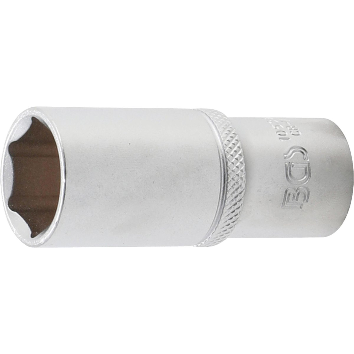 Galvutė ilga šešiakampė | 10 mm (3/8") | 19 mm (10539) Galvutė ilga šešiakampė | 10 mm (3/8") | 19 mm (10539)