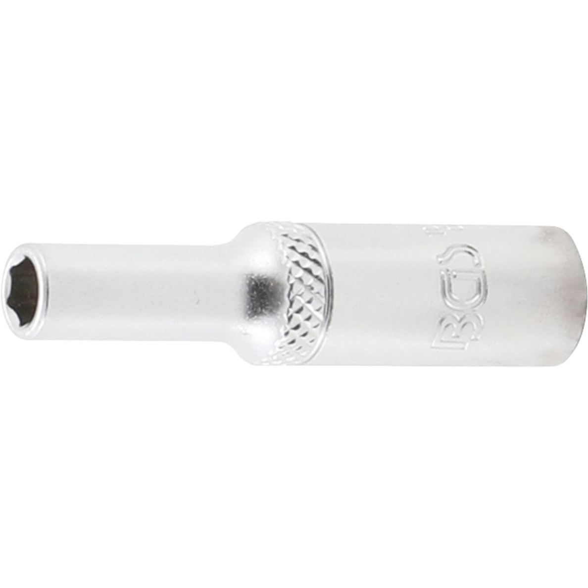 Galvutė ilga šešiakampė | 6,3 mm (1/4") | 5 mm (10505) Galvutė ilga šešiakampė | 6,3 mm (1/4") | 5 mm (10505)