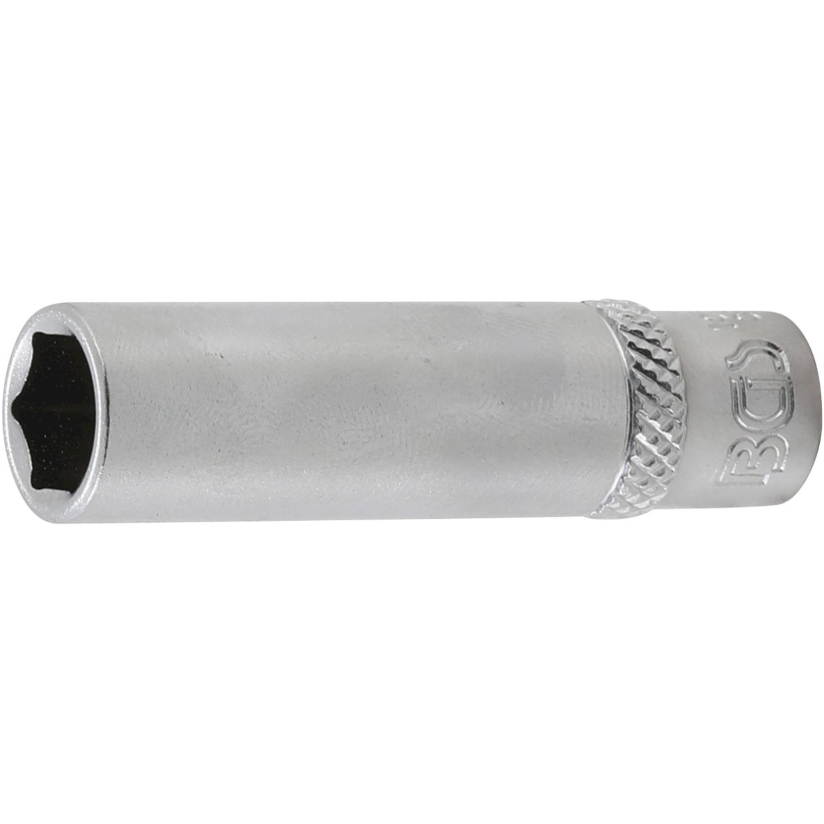 Galvutė ilga šešiakampė | 6,3 mm (1/4") | 9 mm (10509) Galvutė ilga šešiakampė | 6,3 mm (1/4") | 9 mm (10509)