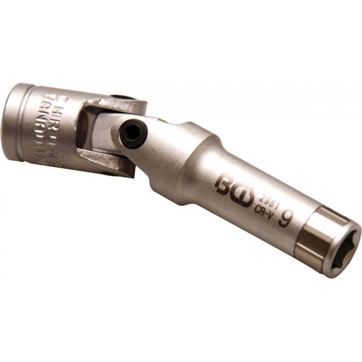 Galvutė kaitinimo žvakėms šešiakampė šarnyrinė | 10 mm (3/8") | 9 mm (2981)