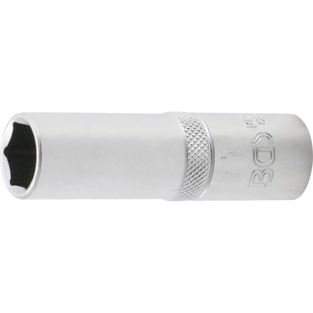 Galvutė šešiakampė ilga | 12,5 mm (1/2") | 15 mm (10555) Galvutė šešiakampė ilga | 12,5 mm (1/2") | 15 mm (10555)