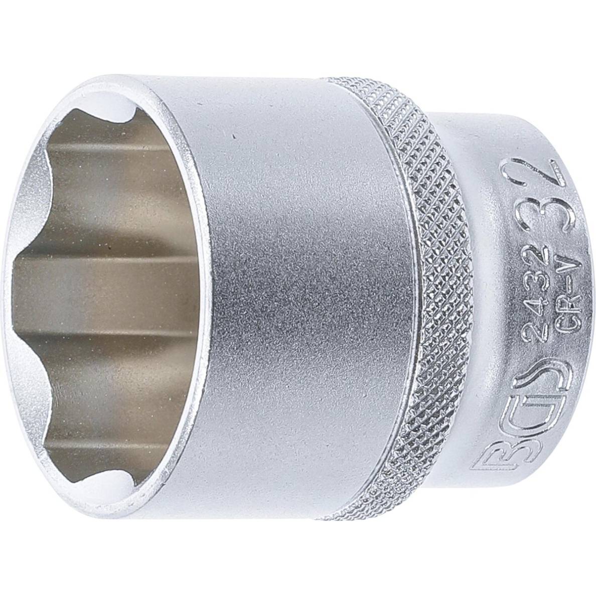 Galvutė šešiakampė | Super Lock | 12.5 mm (1/2") | 32 mm (2432)