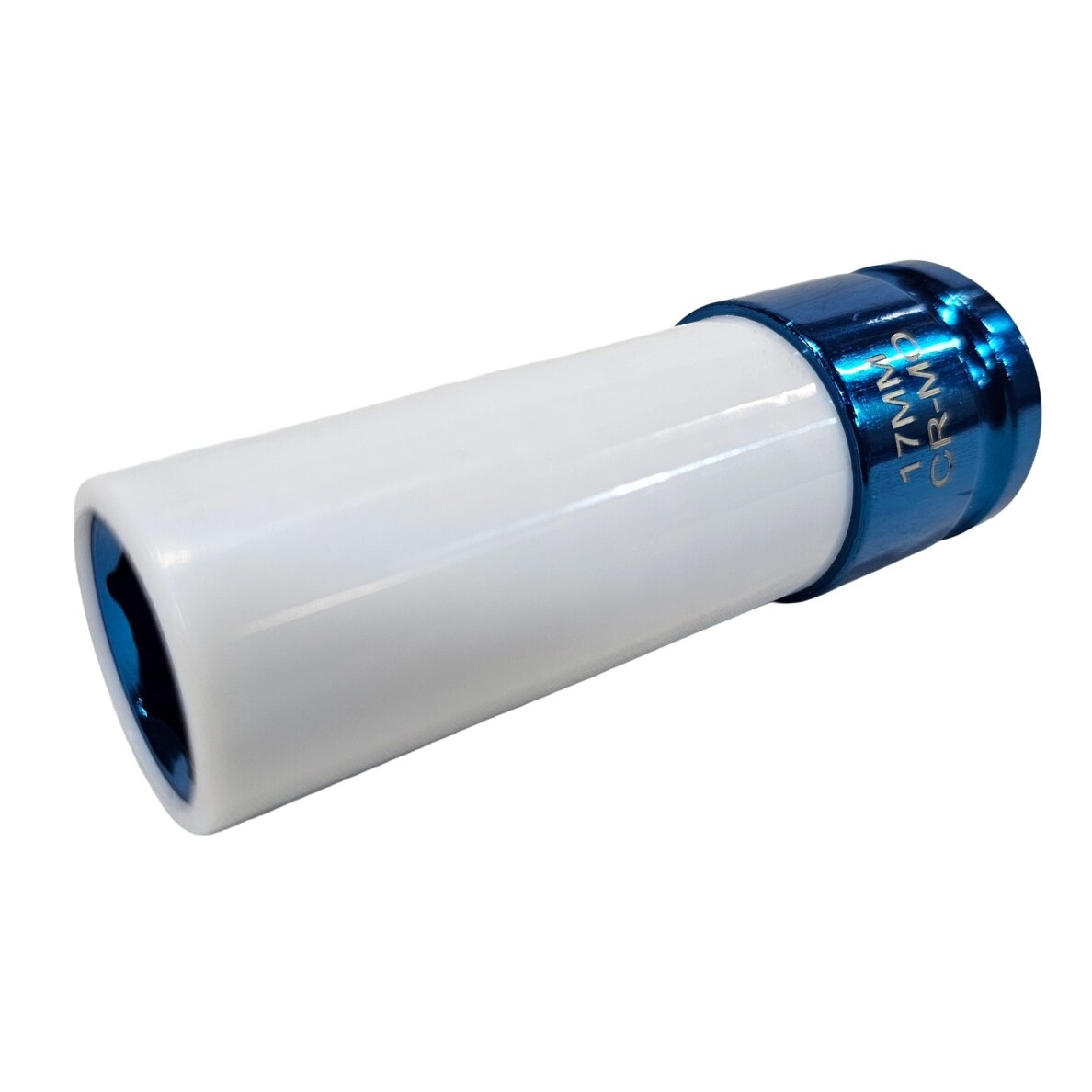 Galvutė smūginė ilga plonasienė | su plastikine apsauga | 12,5 mm (1/2") | 17 mm (H5017)