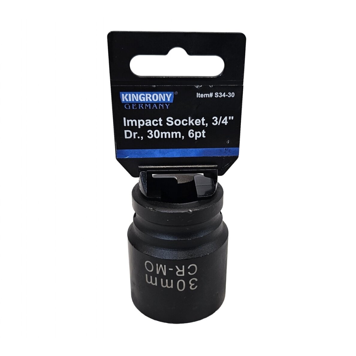 Galvutė smūginė šešiakampė | 20 mm (3/4") | 30 mm (S34-30) Galvutė smūginė šešiakampė | 20 mm (3/4") | 30 mm (S34-30)